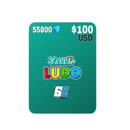 Yalla Ludo 55800 Diamond - Yalla Ludo Gift Card - $100